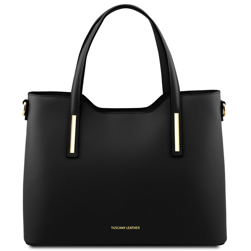 Leder-Handtasche Olimpia blau Leder-Handtasche Olimpia blau